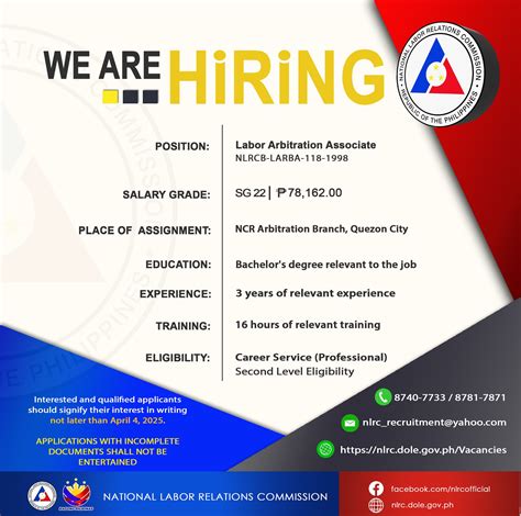 nlrc vacancies 2024|Latest Nlrc Job Openings .